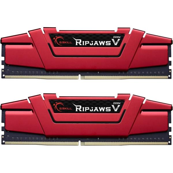 G.Skill Ripjaws V Series 16GB (2 x 8GB) 288-Pin SDRAM (PC4-24000) DDR4 3000 CL-16-18-18-38 1.35V Dual Channel Desktop Memory Model F4-3000C16D-16GVRB
