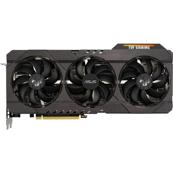 ASUS TUF Gaming NVIDIA GeForce RTX 3070 V2 OC Edition Graphics Card (PCIe 4.0, 8GB GDDR6, LHR, HDMI 2.1 , DisplayPort 1.4a, Dual Ball Fan Bearings, Military-Grade Certification, GPU Tweak II)