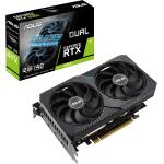 ASUS Dual NVIDIA GeForce RTX 3060 V2 OC Edition 12GB GDDR6 Gaming Graphics Card (PCIe 4.0, 12GB GDDR6 Memory, HDMI 2.1, DisplayPort 1.4a, 2-Slot, Axial-tech Fan Design, 0dB Technology)