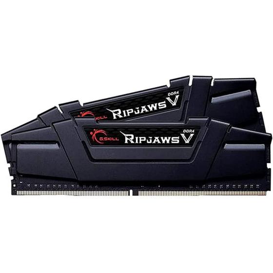 G.Skill RipJaws V Series 16GB (2 x 8GB) 288-Pin SDRAM DDR4 3200 CL16-18-18-38 1.35V Dual Channel Desktop Memory F4-3200C16D-16GVKB