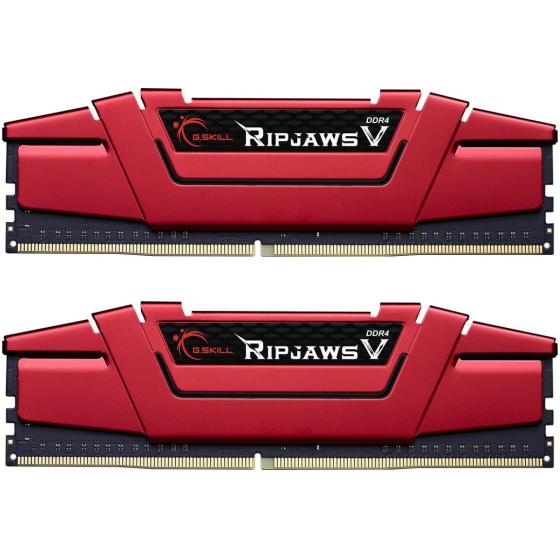 G.Skill Ripjaws V Series 16GB (2 x 8GB) 288-Pin SDRAM (PC4-25600) DDR4 3200 CL16-18-18-38 1.35V Dual Channel Desktop Memory F4-3200C16D-16GVRB