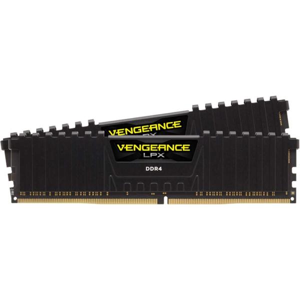Corsair Vengeance LPX 16GB (2 X 8GB) DDR4 3000 (PC4-24000) C16 1.35V Desktop memory - Black PC Memory