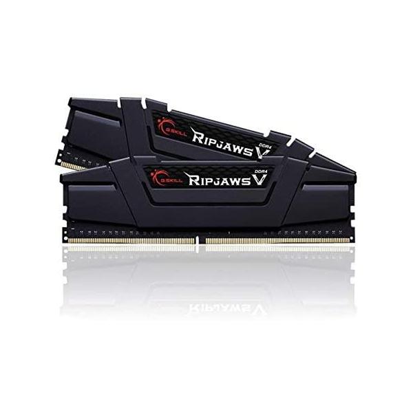 G.Skill RipJaws V Series 16GB (2 x 8GB) 288-Pin SDRAM PC4-28800 DDR4 3600 CL18-22-22-42 1.35V Dual Channel Desktop Memory Model F4-3600C18D-16GVK