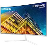 Samsung 32" Class 4K UHD Curved Monitor - LU32R591CWNXZA (Renewed)