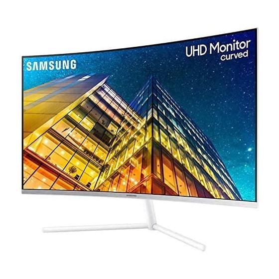 Samsung 32" Class 4K UHD Curved Monitor - LU32R591CWNXZA (Renewed)