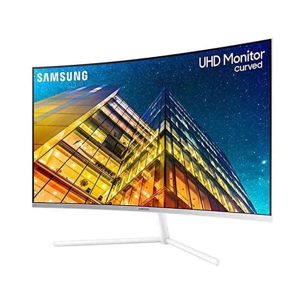 Samsung 32" Class 4K UHD Curved Monitor - LU32R591CWNXZA (Renewed)
