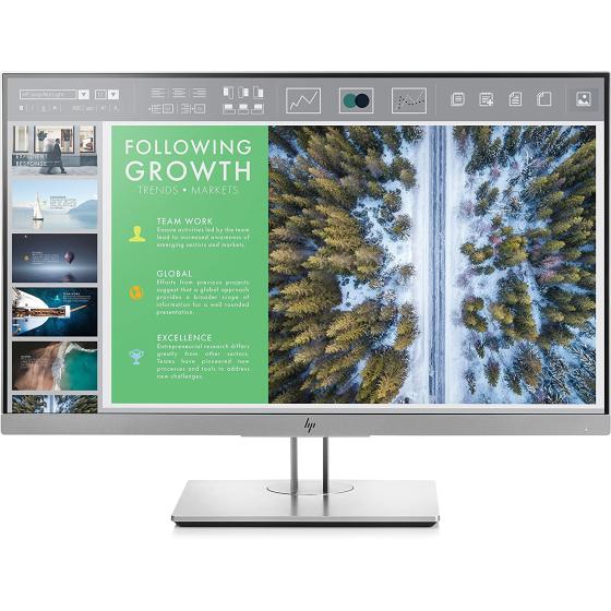 HP EliteDisplay E243 | 24" Monitor | HD IPS Screen | Silver | 1FH47A8