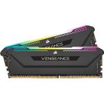 Corsair Vengeance RGB Pro SL 32GB (2x16GB) DDR4 3600MHz (PC4-28800) C18 1.35V Desktop Memory - Black (CMH32GX4M2D3600C18)