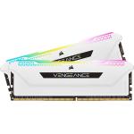 Corsair Vengeance RGB Pro SL 32GB (2x16GB) DDR4 3600 (PC4-28800) C18 1.35V Desktop Memory - White (CMH32GX4M2D3600C18W)