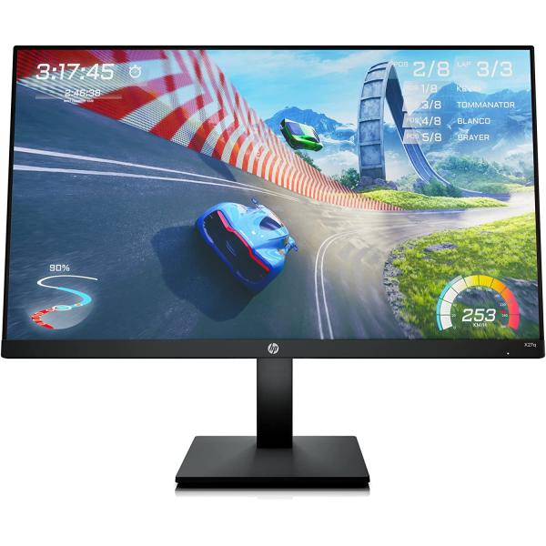 HP 27-inch QHD Gaming with Tilt/Height Adjustment with AMD FreeSync Premium Technology (X27q, 2021 model)