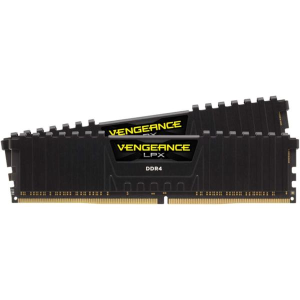 Corsair Vengeance LPX 32GB (2 X 16GB) DDR4 3600 (PC4-28800) C18 1.35V Desktop Memory - Black