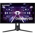 SAMSUNG Odyssey G3 Series 24-Inch FHD 1080p Gaming Monitor, 144Hz, 1ms, 3-Sided Border-Less, VESA Compatible, Height Adjustable Stand, FreeSync Premium (LF24G35TFBNXZA)