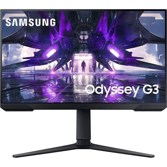 SAMSUNG Odyssey G3 24-Inch Gaming Monitor, 144hz Monitor, HDMI Monitor, Vertical Monitor, FHD Monitor, AMD FreeSync Premium, G30A (LS24AG302NNXZA)