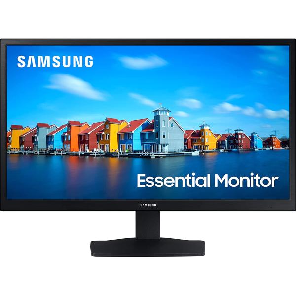 SAMSUNG S33A Series 24-Inch FHD 1080p Computer Monitor, HDMI, VA Panel, Wideview Screen, Eye Saver & Game Mode (LS24A336NHNXZA), Black