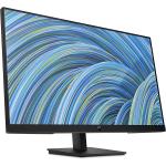 HP M27ha FHD Monitor-Full HD Monitor(1920 x 1080p)- IPS Panel and Built-in Audio-VESA Compatible 27-inch Monitor Designed for Comfortable Viewing with Height and Pivot Adjustment-(22H94AA#ABA) black