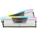 Corsair Vengeance RGB DDR5 32GB (2x16GB) 5600MHz C36 Intel Optimized Desktop Memory (Dynamic Ten-Zone RGB Lighting, Onboard Voltage Regulation, Custom XMP 3.0 Profiles, Tight Response Times) White