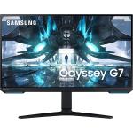 SAMSUNG 28" Odyssey G70A Gaming Computer Monitor, 4K UHD LED Display, HDR 400, 144Hz, G-Sync and FreeSync Premium Support, Front Light Panels, LS28AG700NNXZA, Black