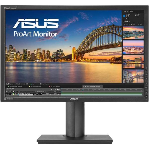 ASUS PA248Q 24" ProArt Professional 1920x1200 IPS HDMI Eye Care Monitor,Black