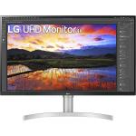 LG 32UN650-W Monitor 32" UHD (3840 x 2160) IPS Ultrafine Display, HDR10 Compatibility, DCI-P3 95% Color Gamut, AMD FreeSync, 3-Side Virtually Borderless Design, Height Adjustable Stand - Silve/White