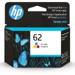 HP 62 Tri-color Ink Cartridge | Works with HP ENVY 5540, 5640, 5660, 7640 Series, HP OfficeJet 5740, 8040 Series, HP OfficeJet Mobile 200, 250 Series | Eligible for Instant Ink | C2P06AN