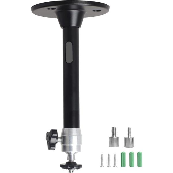 YiePhiot Mini Ceiling Wall Projector Mount Stand Compatible with QKK, DR.J, DBPOWER, Anker, VANKYO, AAXA, Jinhoo, PVO, TMY, AuKing and Most Other Mini Projector (175mm, Black)