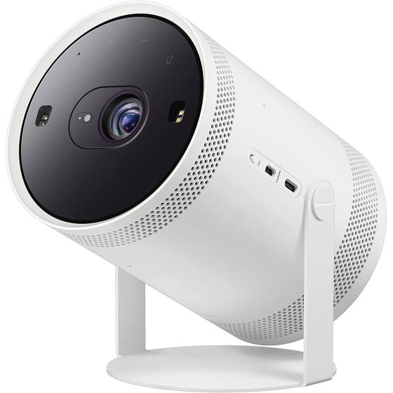 SAMSUNG 30" - 100" The Freestyle FHD HDR Smart Portable Projector for Indoor and Outdoor Home Theater, Big Screen Experience with Premium 360 Sound w/ Alexa Built-In (SP-LSP3BLAXZA, Latest Model)