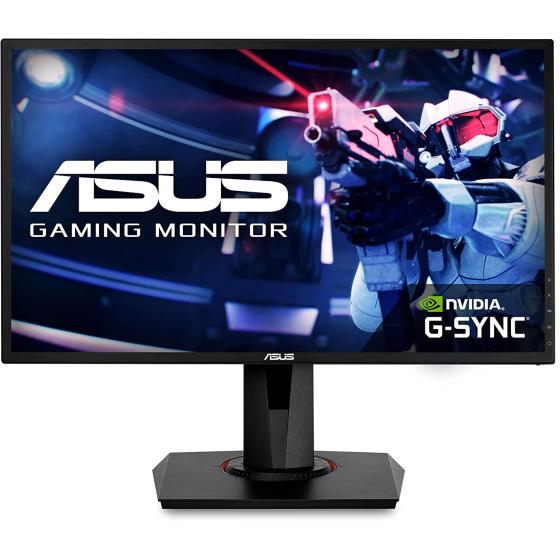 ASUS VG248QG 24" G-Sync Gaming Monitor 165Hz 1080p 0.5ms Eye Care with DP HDMI DVI, Black
