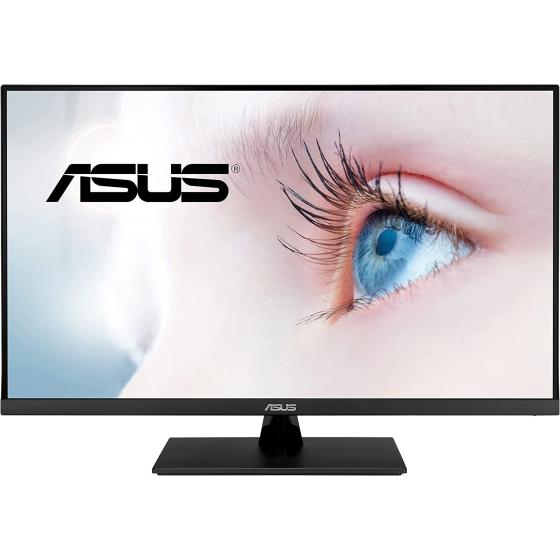 ASUS 31.5” 4K HDR Monitor (VP32UQ) - UHD (3840 x 2160), IPS, 100% sRGB, HDR10, Speakers, Adaptive-Sync/FreeSync, Low Blue Light, Eye Care, VESA Mountable, Frameless, DisplayPort, HDMI, Tilt