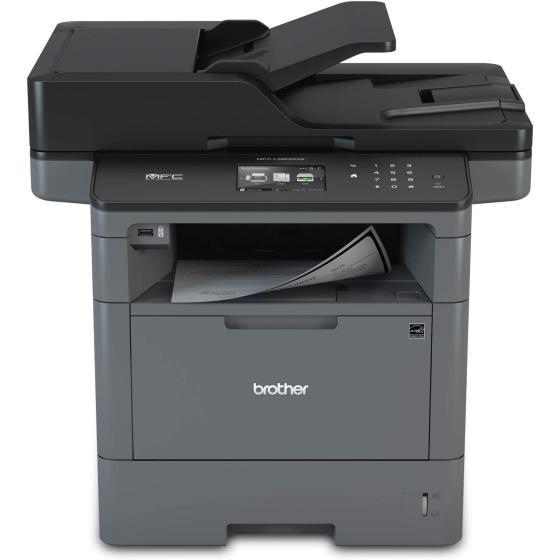Brother Monochrome Laser Printer, Multifunction Printer, All-in-One Printer, MFC-L5800DW, Wireless Networking, Mobile Printing & Scanning, Duplex Printing, Amazon Dash Replenishment Ready