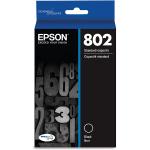 EPSON T802 DURABrite Ultra -Ink Standard Capacity Black -Cartridge (T802120-S) for select Epson WorkForce Pro Printers