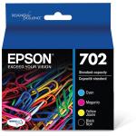 EPSON T702 DURABrite Ultra -Ink Standard Capacity Black & Color -Cartridge Combo Pack (T702120-BCS) for select Epson WorkForce Pro Printers
