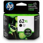 HP 62XL Black High-yield Ink | Works with HP ENVY 5540, 5640, 5660, 7640 Series, HP OfficeJet 5740, 8040 Series, HP OfficeJet Mobile 200, 250 Series | Eligible for Instant Ink | C2P05AN