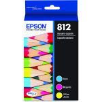 EPSON T812 DURABrite Ultra Ink Standard Capacity Color Combo Pack (T812520-S) for select Epson WorkForce Pro Printers