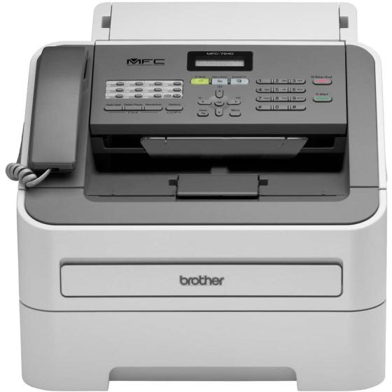 Brother Printer MFC7240 Monochrome Printer with Scanner, Copier and Fax,Grey, 12.2" x 14.7" x 14.6"
