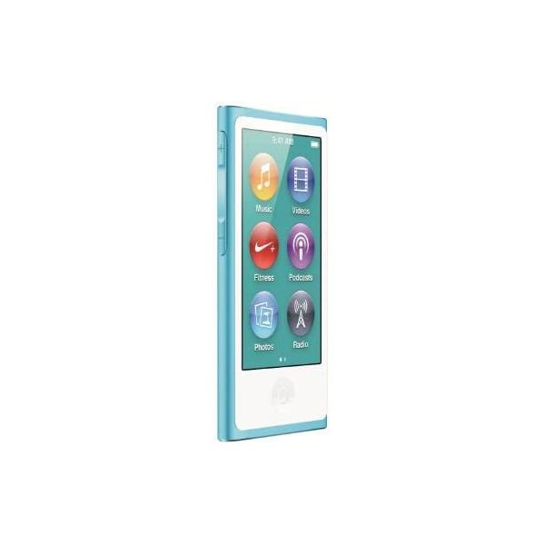 Apple iPod Nano 16GB Blue (7th Generation) (Renewed)