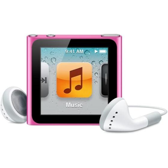 Apple iPod nano 8 GB 6th Generation (Pink) (Refurbished)