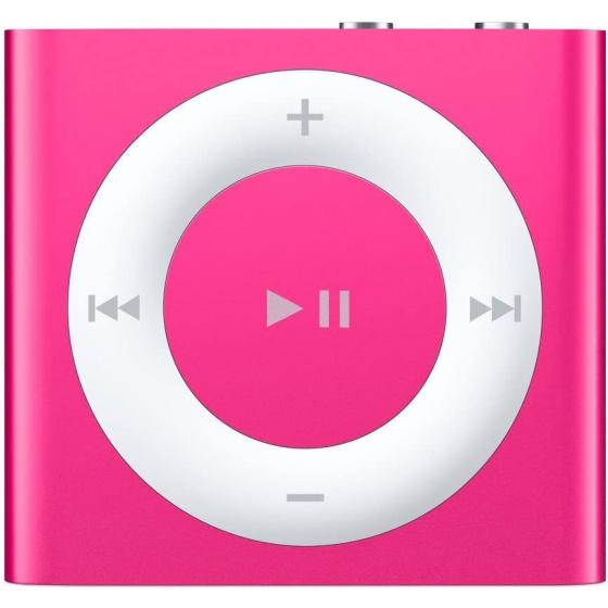 Apple iPod Shuffle 4th Generation, 2GB, Pink (NEWEST MODEL) (Renewed)