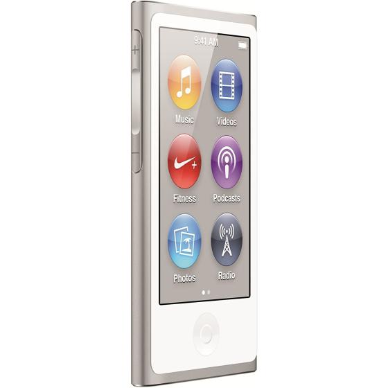 Apple iPod Nano 16 GB (7th Generation) Newest Model (Silver)(Renewed)