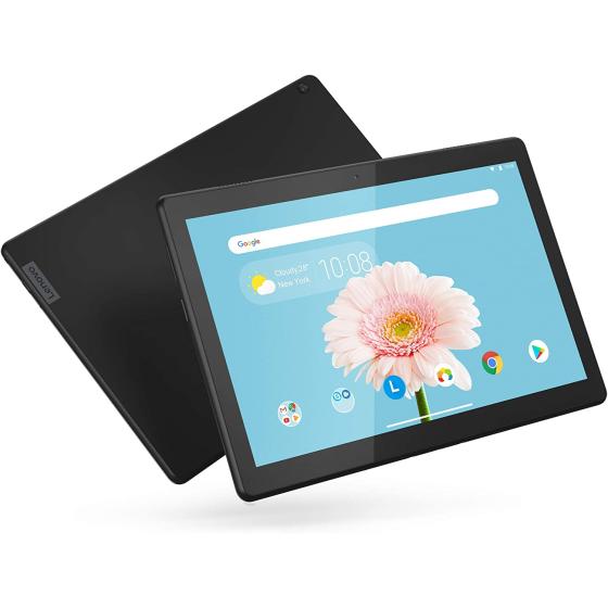 Lenovo Tab M10 HD 10.1" Tablet, Android 9.0, 16GB Storage, Quad-Core Processor, WiFi, Bluetooth, ZA4G0000US, Slate Black