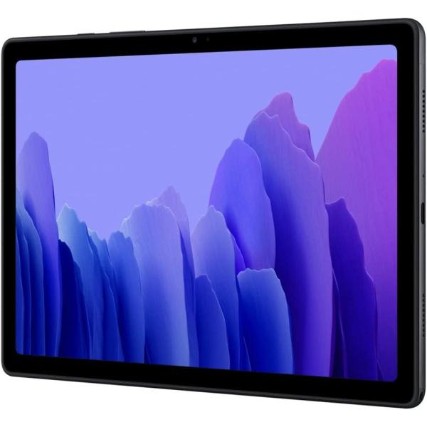 Samsung Galaxy Tab A7 10.4" (2020, WiFi + Cellular) 32GB 4G LTE Tablet & Phone (Makes Calls) GSM Unlocked, International Model w/US Charging Cube - SM-T505 (WiFi + Cellular, Dark Gray)
