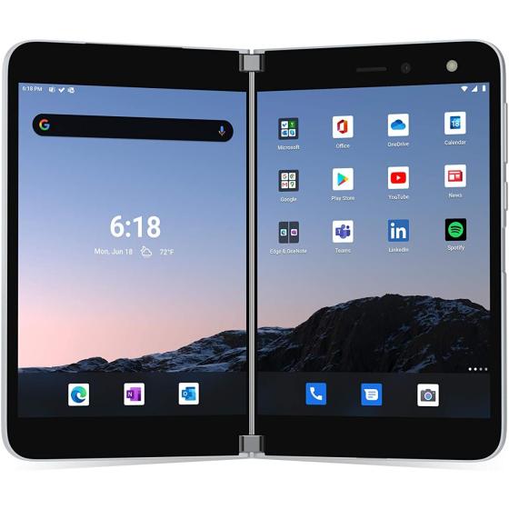 Microsoft Surface Duo 256GB (Unlocked) - Glacier