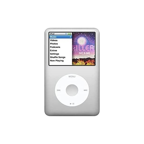 PARTY HEADPHONES Original AppleiPod Compatible for Mp3 Mp4 Player - Apple iPod Classic 7th Generation 120GB Silver (Renewed)