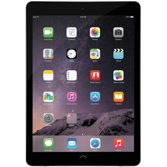Apple iPad Air 2, 64 GB, Space Gray (Renewed)