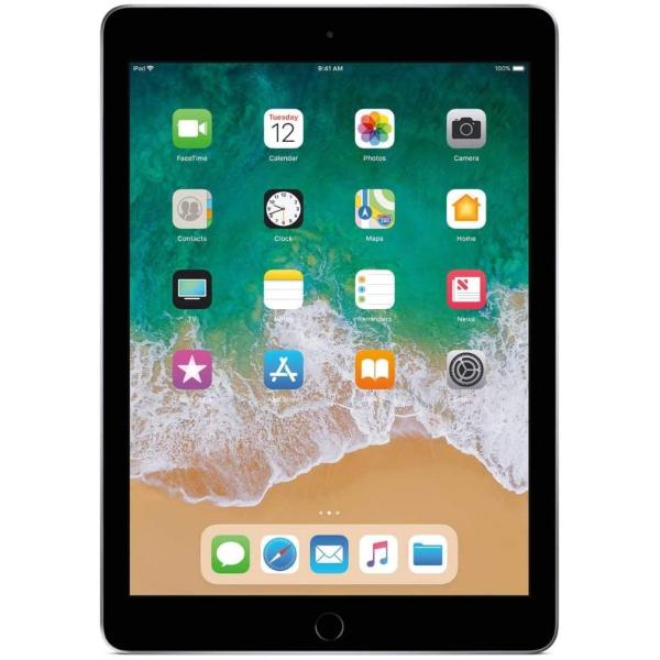 Apple iPad 9.7-inch Retina Display with WIFI, 32GB, Touch ID, 2017 Mode - Space Gray (Renewed)