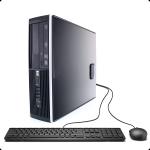 HP Flagship Pro Desktop 2018 Computer, Core I5 Up to 3.6GHz, 8GB, 512GB SSD, WiFi, DVD, DP, VGA, USB 3.0, Windows 10 Pro 64 Bit-Multi Language-English/Spanish/French(CI5) (Renewed)