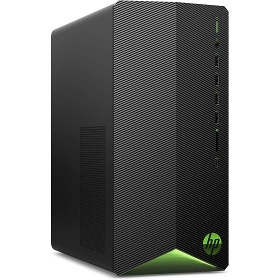 HP Pavilion Gaming Desktop, NVIDIA GeForce GTX 1650, Intel Core i5-10400F, 8 GB DDR4 RAM, 256 GB PCIe NVMe SSD, Windows 11, USB Mouse and Keyboard, Compact Tower Design (TG01-1020, 2020)