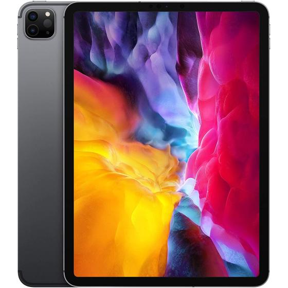2020 Apple iPad Pro 2nd Gen (11 inch, Wi-Fi + Cellular, 256GB) Space Gray (Renewed)