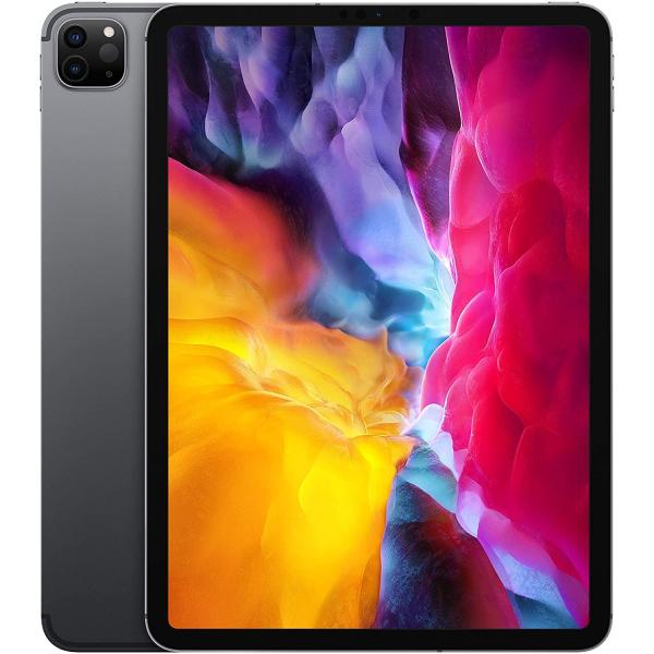 2020 Apple iPad Pro 2nd Gen (11 inch, Wi-Fi + Cellular, 256GB) Space Gray (Renewed)