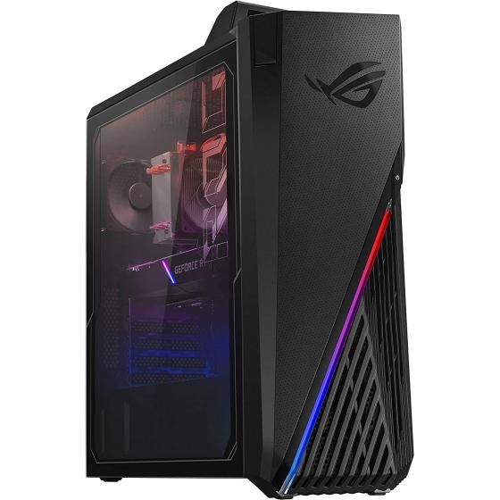 ROG Strix GA15DK Gaming Desktop PC, AMD Ryzen 7 5800X, GeForce RTX 3070, 16GB DDR4 RAM, 512GB SSD + 1TB HDD, Wi-Fi 5, Windows 10 Home, GA15DK-AS776