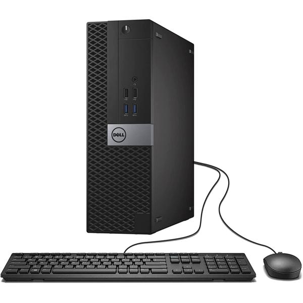 Dell Optiplex 3050 SFF Desktop Computer PC, Intel Quad Core i5-6500 up to 3.6GHz, 16GB DDR4, 256GB SSD, WiFi, 4K Support, DP, HDMI,Windows 10 Pro 64 Bit English/Spanish/French(Renewed)